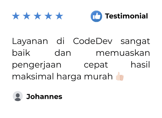 Testimoni pelanggan 2
